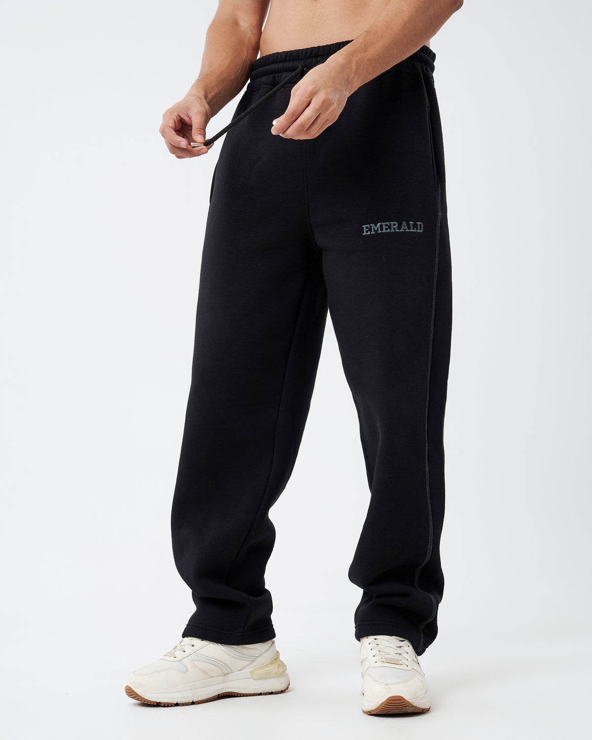 Black Emerald Edition Straight Sweatpants
