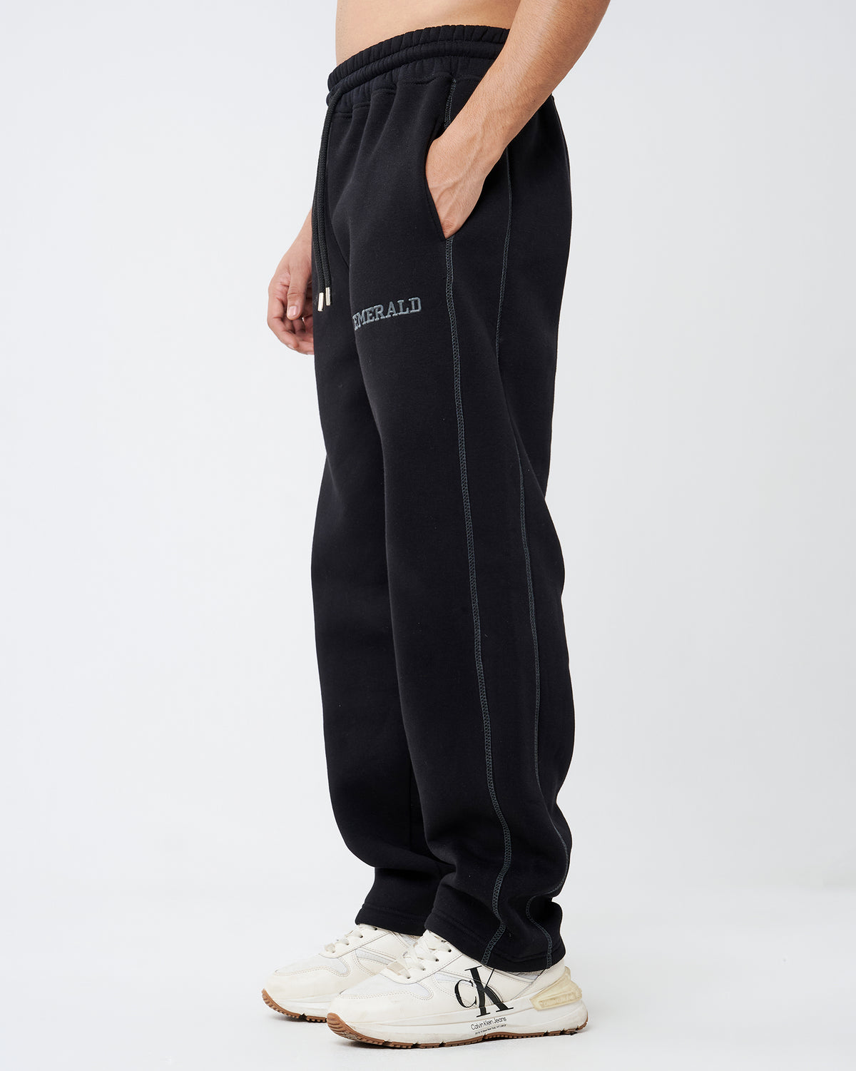 Black Emerald Edition Straight Sweatpants