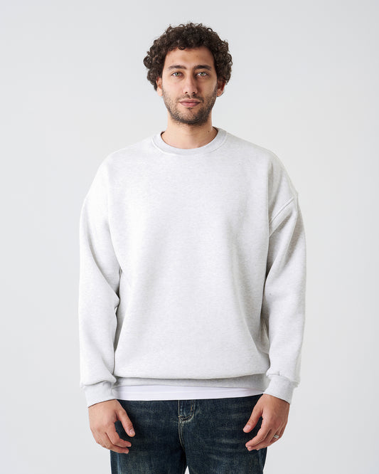 Gray Round Sweatshirt