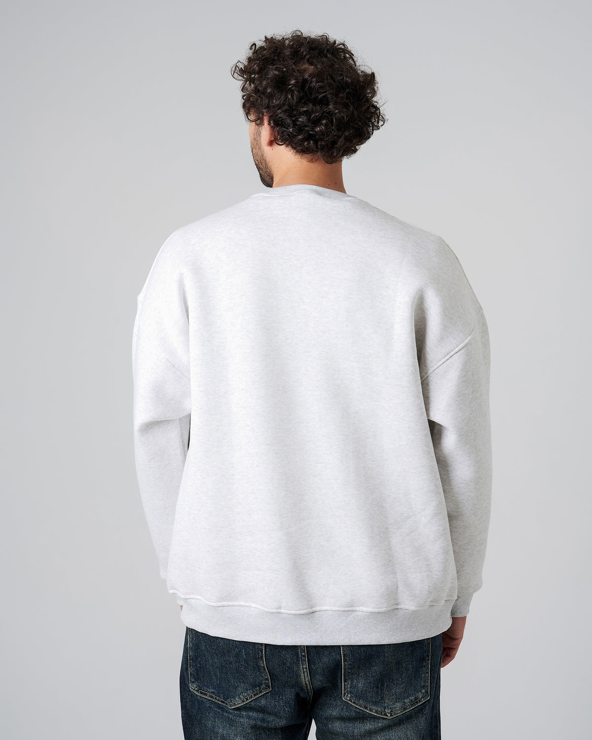 Gray Round Sweatshirt