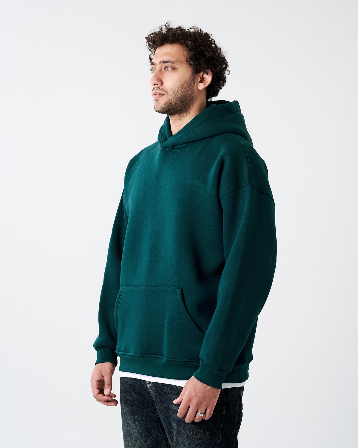 GREEN HOODIE SWEATSHIRT