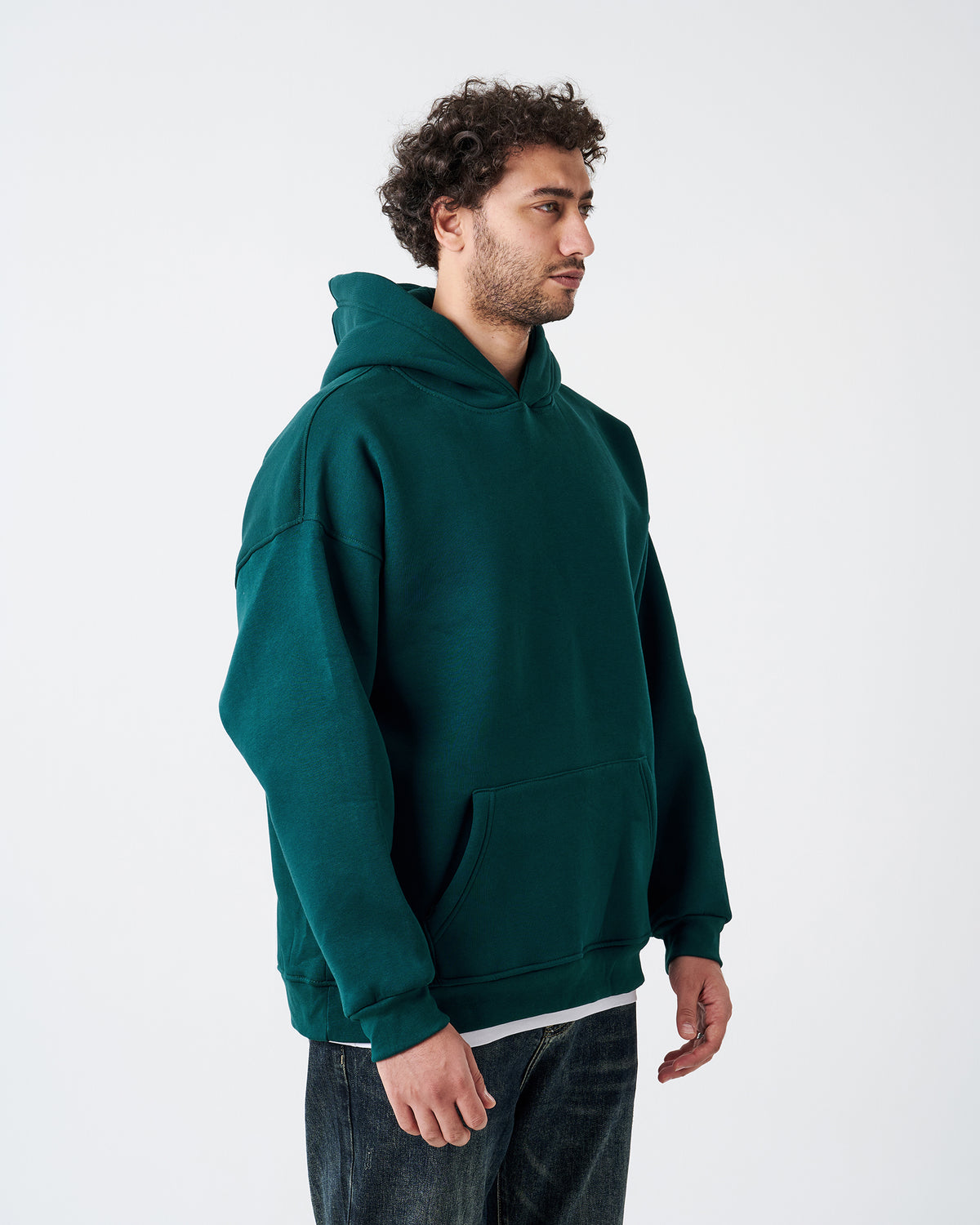 GREEN HOODIE SWEATSHIRT