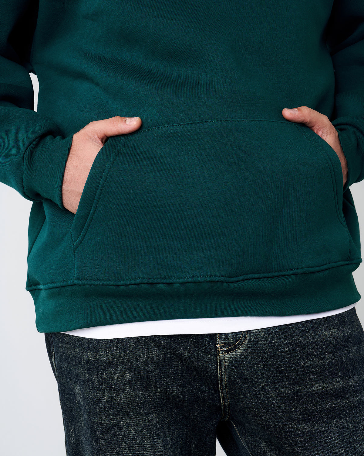 GREEN HOODIE SWEATSHIRT