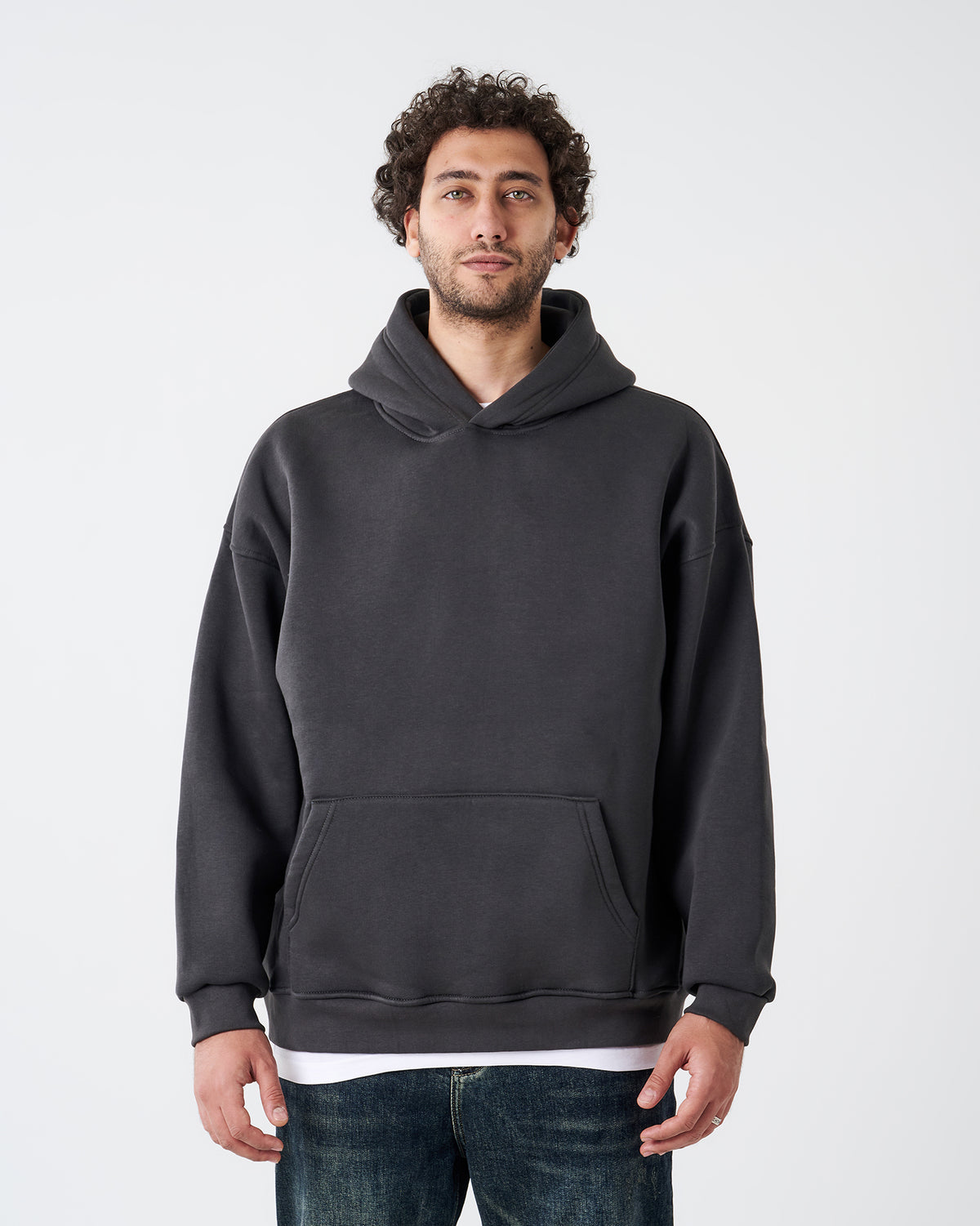 DARK GRAY HOODIE SWEATSHIRT