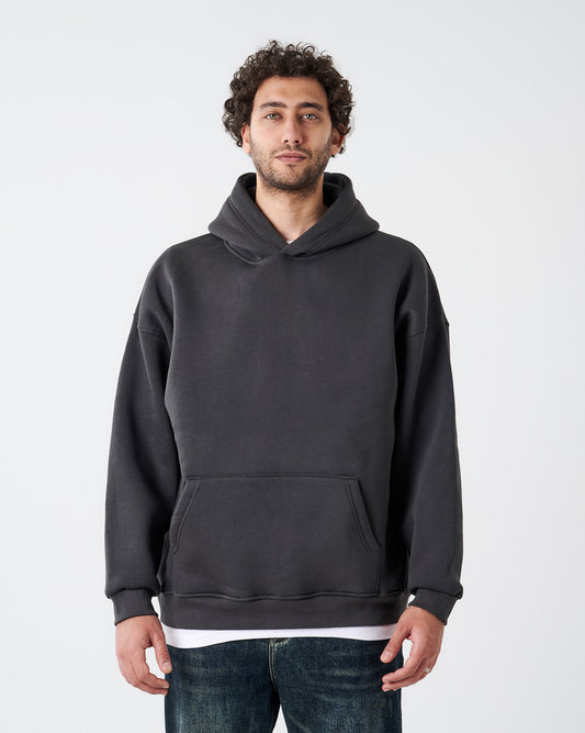 DARK GRAY HOODIE SWEATSHIRT