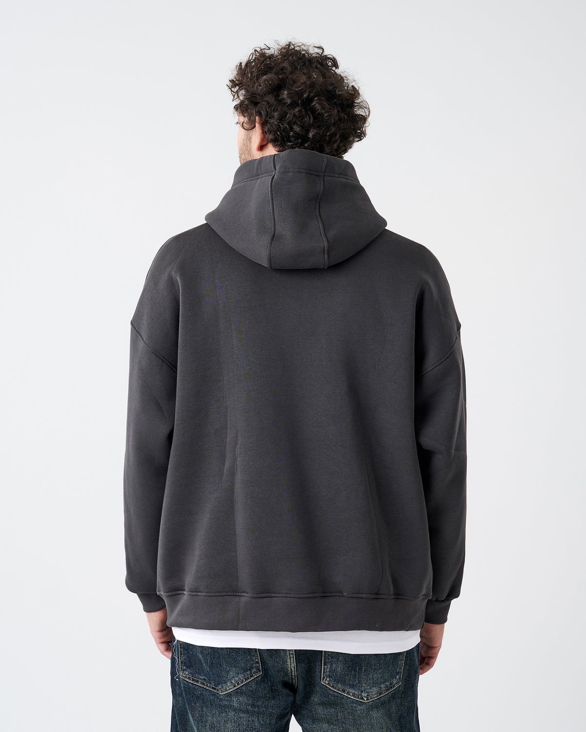 DARK GRAY HOODIE SWEATSHIRT