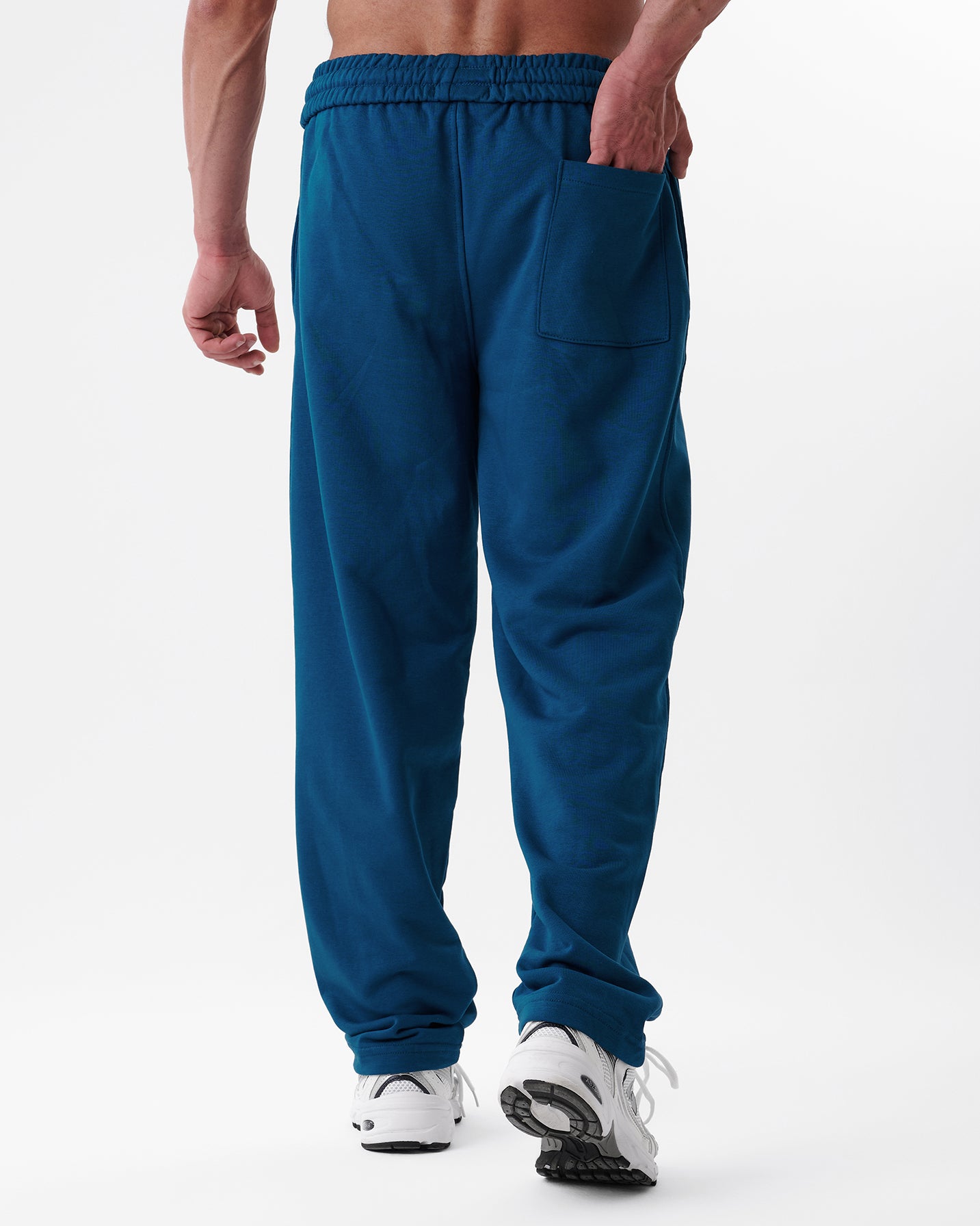 Petrol Straight Sweatpants