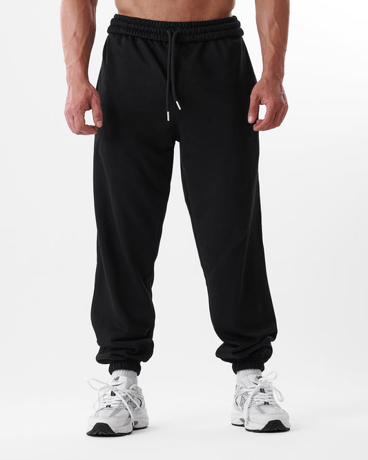 Black Regular Sweatpant