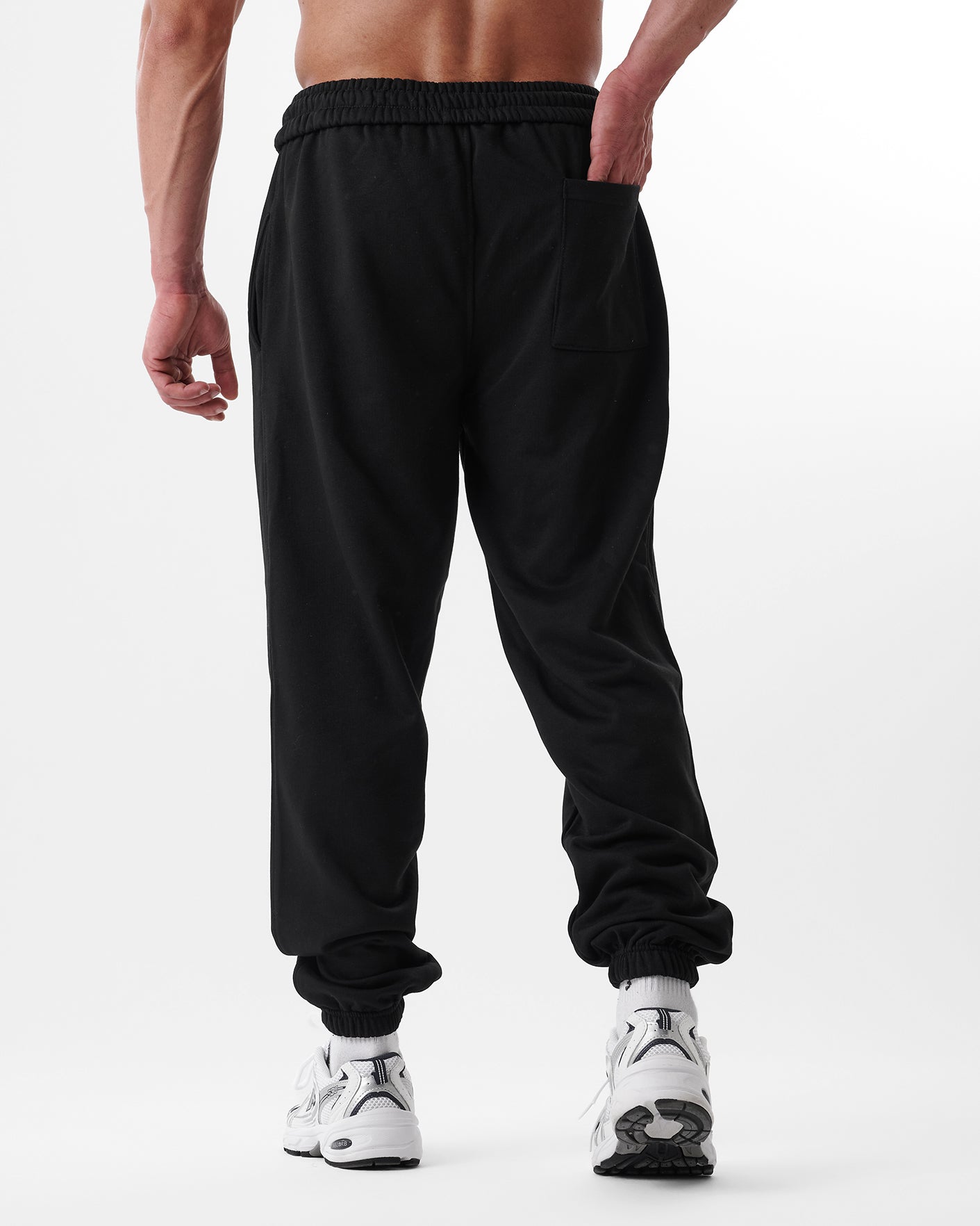 Black Regular Sweatpant