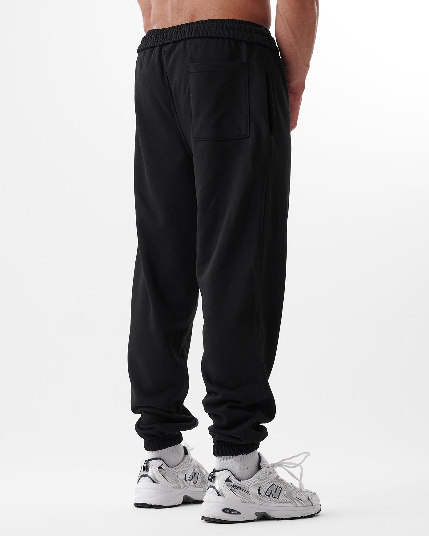 Black Regular Sweatpant