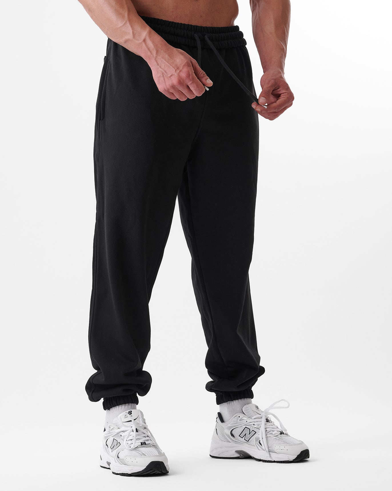 Black Regular Sweatpant