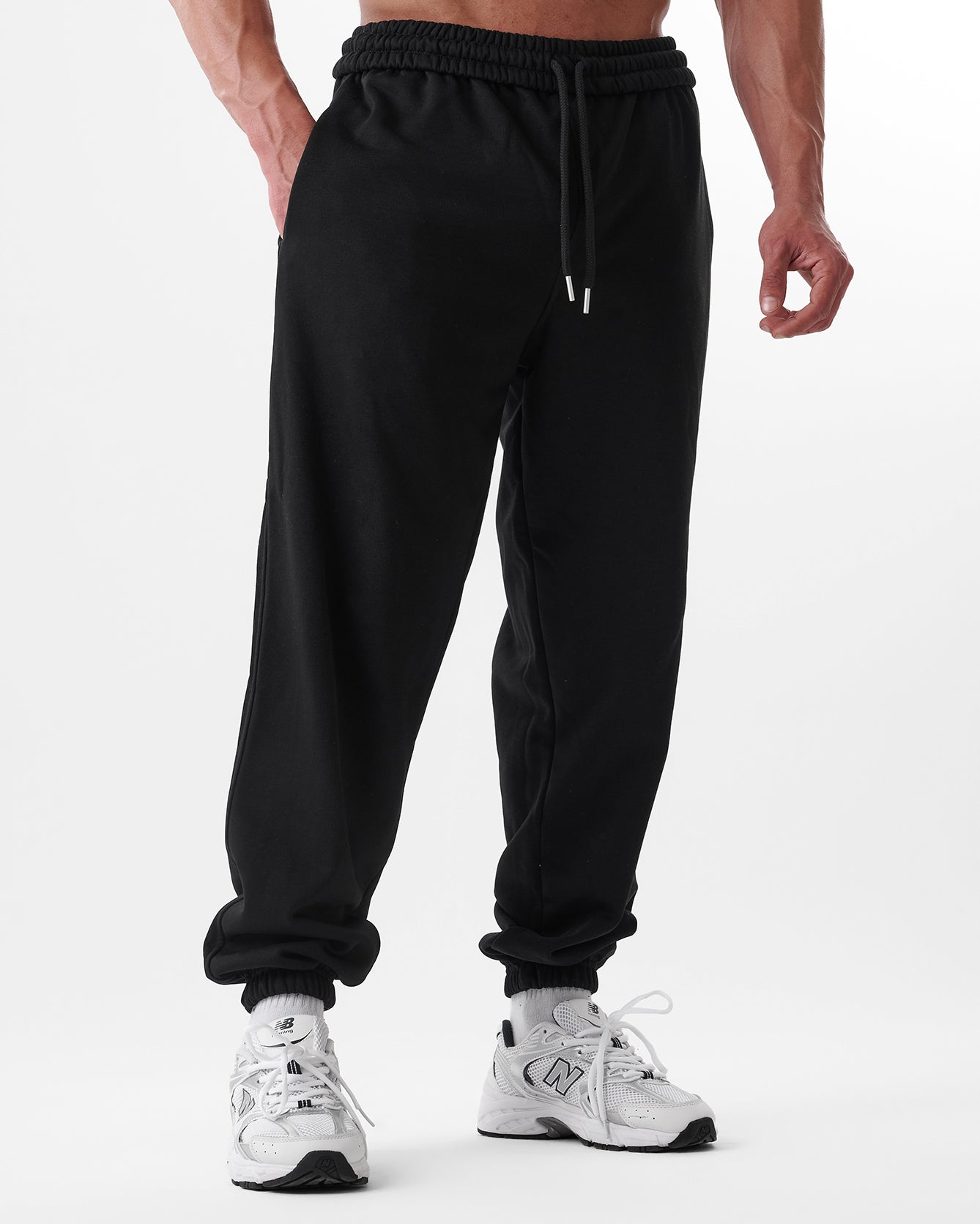 Black Regular Sweatpant