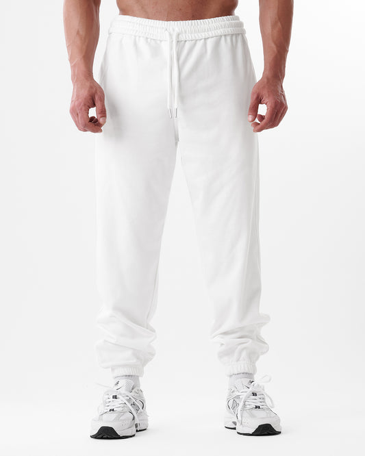 White Regular Sweatpants