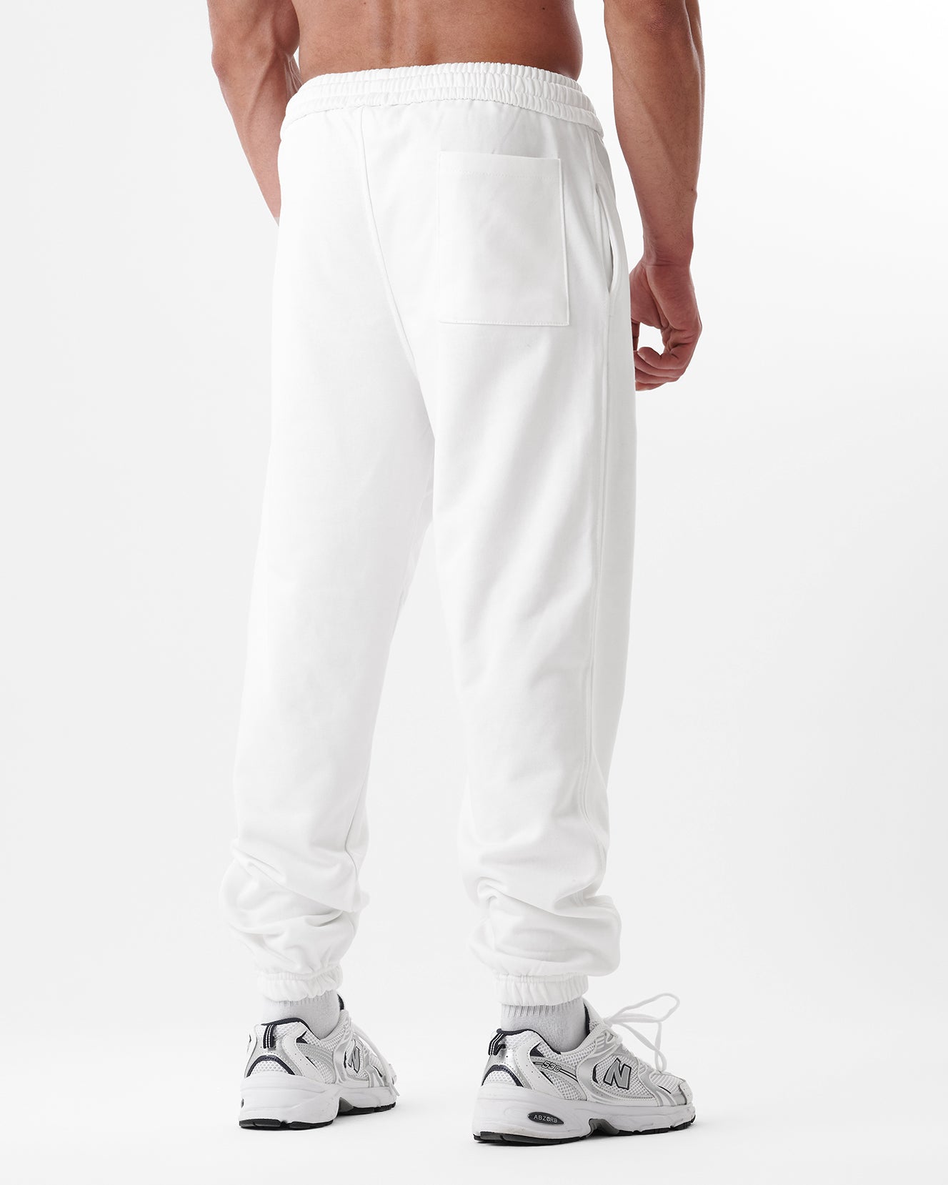White Regular Sweatpants
