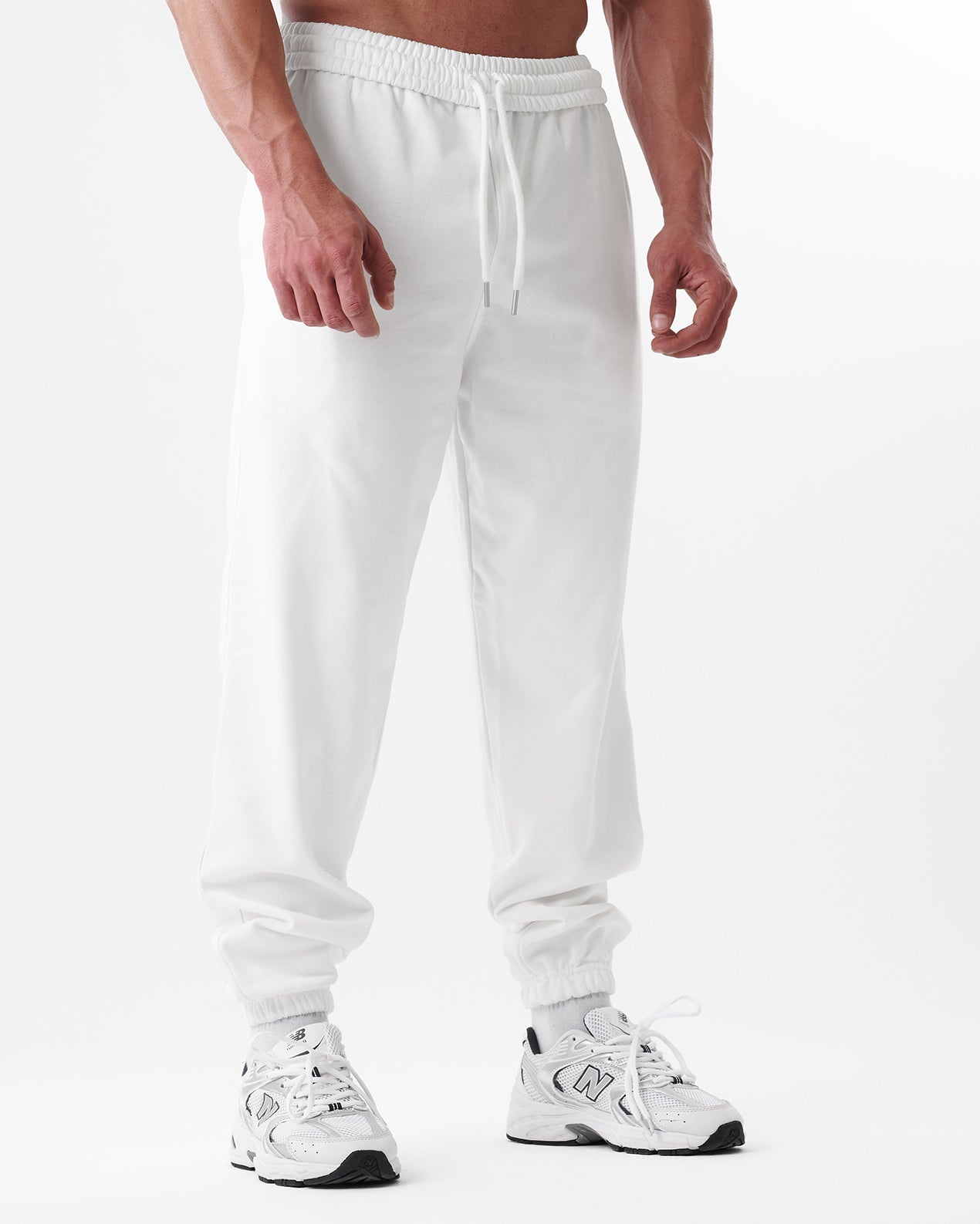 White Regular Sweatpants