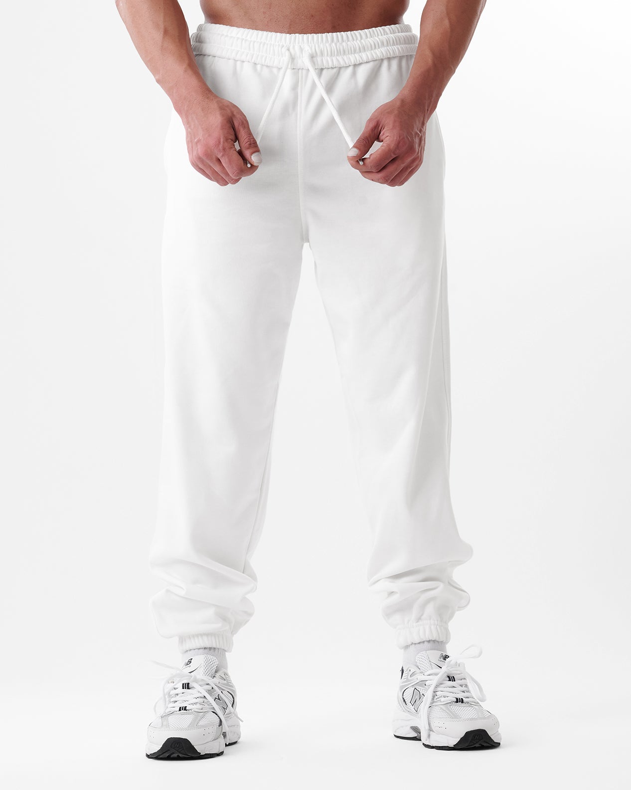 White Regular Sweatpants