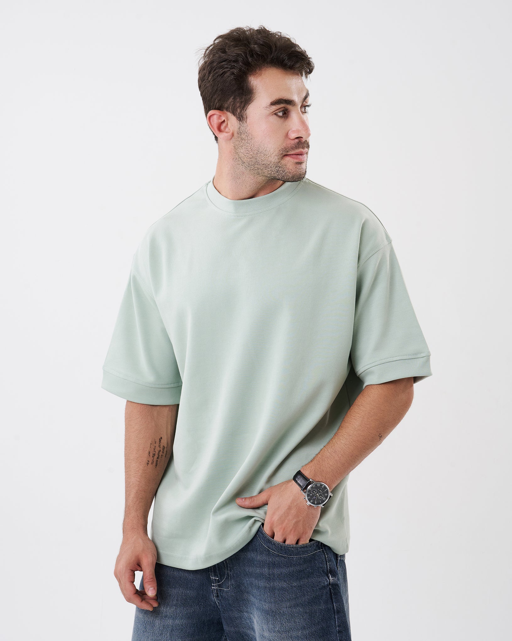 MINT GREEN T-SHIRT OVERSIZED