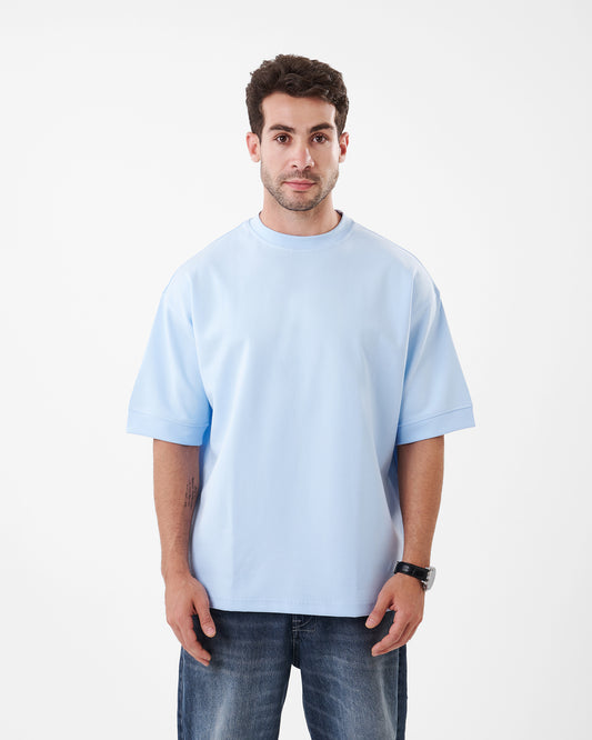 BABY BLUE T-SHIRT OVERSIZED